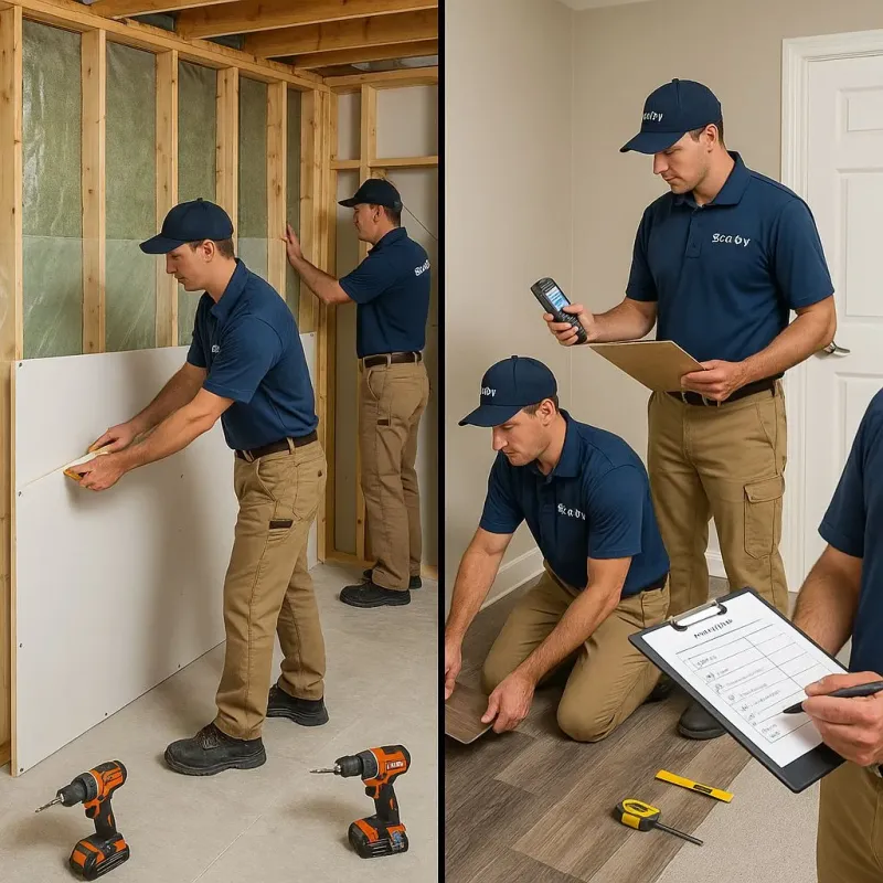 Repairs and Reconstruction process in Bayville, NJ